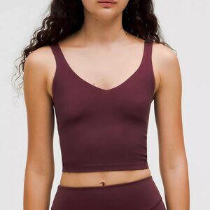 Lululemon Athletica Burgundy Align Tank Top